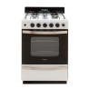 Cocina WHIRLPOOL WFB57DWDNA Multigas 56cm 4 hornallas blanca outlet