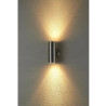 Aplique TBCin bidireccional para 2 luces GU10 platil