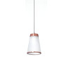 Colgante SAN LORENZO VOLCANO para 1 luz E27 cobre