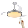Ventilador de techo PEABODY VTRDC425S retráctil 42'' 72W 3 paletas plásticas