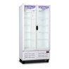 Heladera exhibidora INELRO MT-26 vertical dos puertas 765 Litros blanca