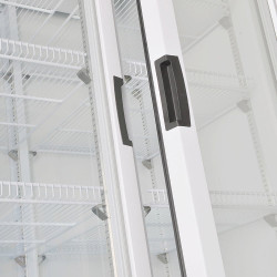 Heladera exhibidora INELRO MT-26 vertical dos puertas 765 Litros blanca
