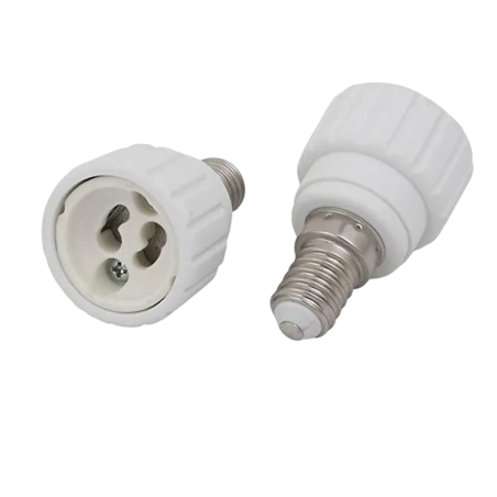 Adaptador MP portalámpara E14 a GU10