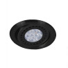 Spot SAN LORENZO embutido para 1 luz GU10 AR111 orientable negro