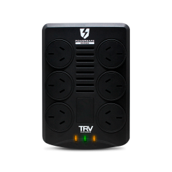 Estabilizador de tensión TRV POWERSAFE 1i 1000VA 6 tomas con retardo de conexión