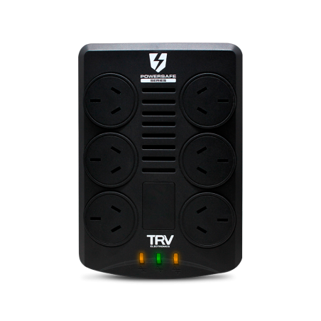 Estabilizador de tensión TRV POWERSAFE F 1000VA 6 tomas