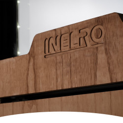 Heladera exhibidora INELRO MT-11 Nordica Vertical 290 Litros marrón