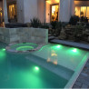 Luminaria MEDUS para piscina de adosar 18W luz cálida