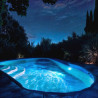 Luminaria MEDUS para piscina de embutir RGB 9w blanco