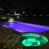 Luminaria MEDUS para piscina de adosar RGB 18w blanco