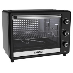 Horno eléctrico SANSEI HGCSA6324UAPI 63 Litros 2200W negro