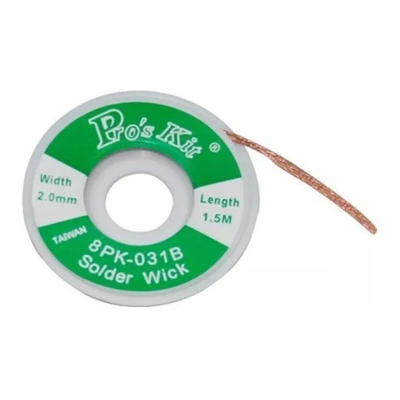 Malla desoldante PROSKIT 8PK-031B cobre 2mm