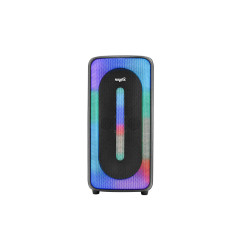 Parlante bluetooth NISUTA NSP88B portátil Rgb 2x8 outlet