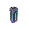 Parlante bluetooth NISUTA NSP88B portátil Rgb 2x8 outlet