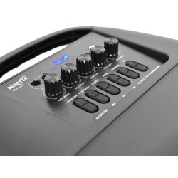 Parlante bluetooth NISUTA NSP88B portátil Rgb 2x8 outlet