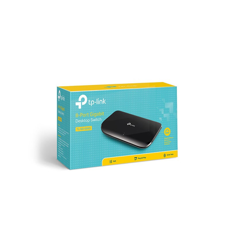 Switch tp-link tl-sg1008 8 puertos 10/100/1000
