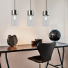 Colgante 180° ILUMINACIÓN GUIRON para 1 luz E27 cromo