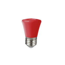 Lámpara led TBCin gota guirnalda 2w E27 luz roja