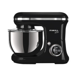 Batidora planetaria AIWA AW-BP508N 1200W 5,2 Litros acero inoxidable negro