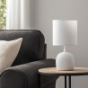 Lámpara de mesa 180° ILUMINACIÓN DOLLAR para 1 luz E27 hormigón blanco