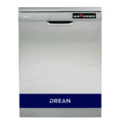 Lavavajillas DREAN DISH 15.2 DTX 15 cubiertos 9 programas acero inoxidable outlet