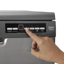 Lavavajillas DREAN DISH 15.2 DTX 15 cubiertos 9 programas acero inoxidable outlet