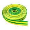 Tubo TACSA termo contraíble 4.8mm a 2.4mm 3/16 verde amarillo