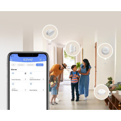 Kit de inicio de alarma EZVIZ SMART HOME KIT 4 Sensores