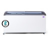 Freezer Exhibidor INELRO FIH550PIPLUS luz led vidrio curvo 455 Litros blanco