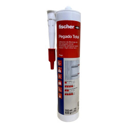 Adhesivo multiuso FISCHER PEGADO TOTAL blanco 310ml