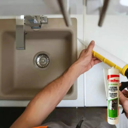 Silicona multiuso FISCHER 260ml neutra blanca