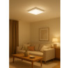 Plafón led MACROLED cuadrado 24W 2160lm 6000K luz fría