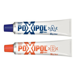 Pegamento POXIPOL 10 MINUTOS 14ml gris