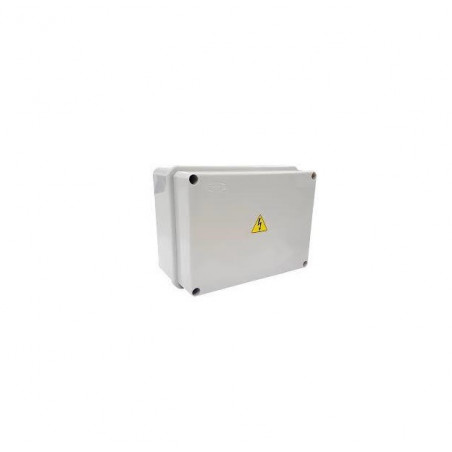 Caja modular SISTELECTRIC exterior pvc IP65 tapa abulonada opaco 28,5x28,5x18,5cm