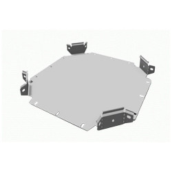 Union cruz samet cincada para bandeja perforada ala 50 450mm