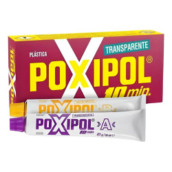Pegamento POXIPOL 10 MINUTOS 16gr transparente
