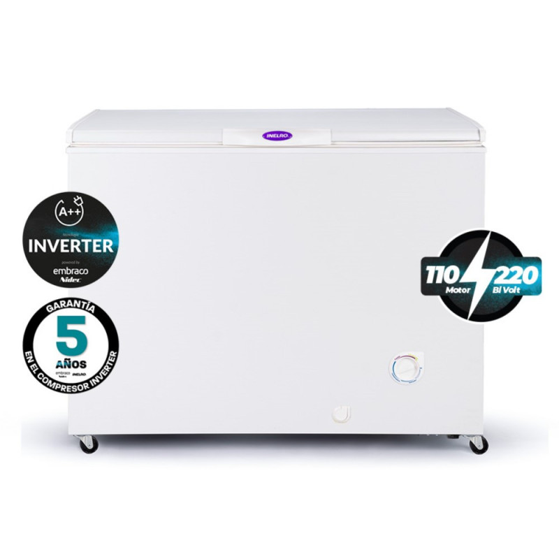 Freezer horizontal INELRO FIH350 280 litros inverter blanco Freezer horizontal INELRO FIH350 280 litros inverter blanco