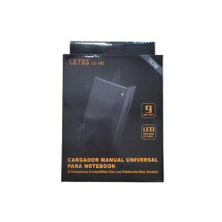 Cargador universal para Notebook LETOS LE-90 9 PINES 90W