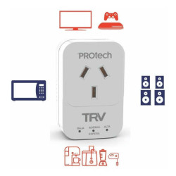 Protector de tensión TRV PROTECH E 2200W 10A 220V