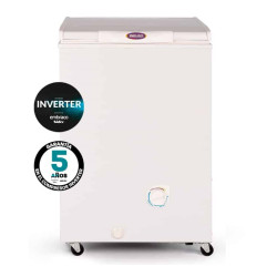 Freezer horizontal INELRO FIH130 135 Litros Inverter blanco