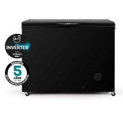 Freezer horizontal INELRO FIH350 280 litros inverter negro