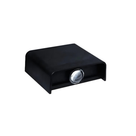 Aplique led 180° ILUMINACIÓN BECCA bidireccional con lupa 2W blanco dinámico negro