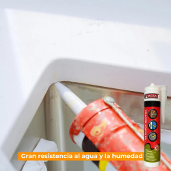 Silicona universal TACSA 280ml neutra transparente
