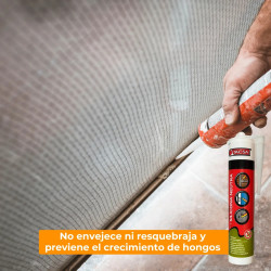 Silicona universal TACSA 280ml neutra transparente