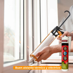 Silicona universal TACSA 280ml neutra transparente