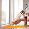 Silicona universal TACSA 280ml neutra transparente