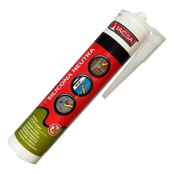 Silicona universal TACSA 280ml neutra transparente