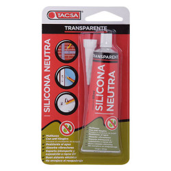 Silicona universal TACSA 85ml neutra transparente