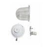 Artefacto luminaria LANIN E40 250W para columna blanco Artefacto luminaria LANIN E40 250W para columna blanco