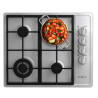 Anafe a gas DREAN AGDR60EIA1 4 hornallas empotrable acero inoxidable gris